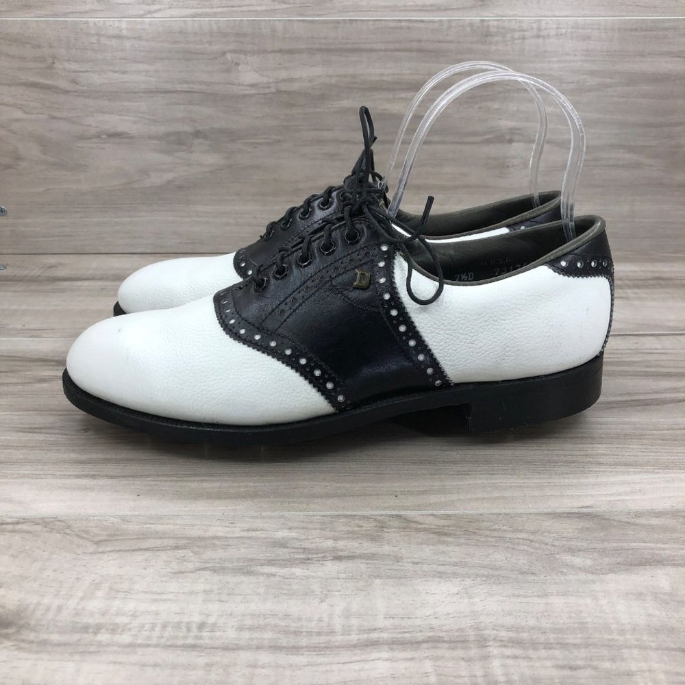 Dexter Black and White Athletic Shoes